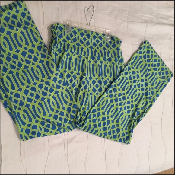 MudPie slacks. Tall L. Super soft polyester. - Picture 2 of 4